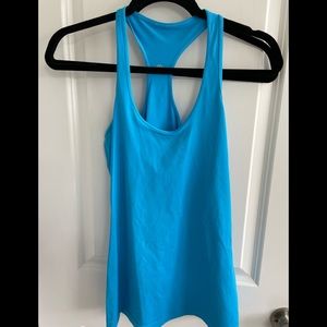 Blue lululemon tank